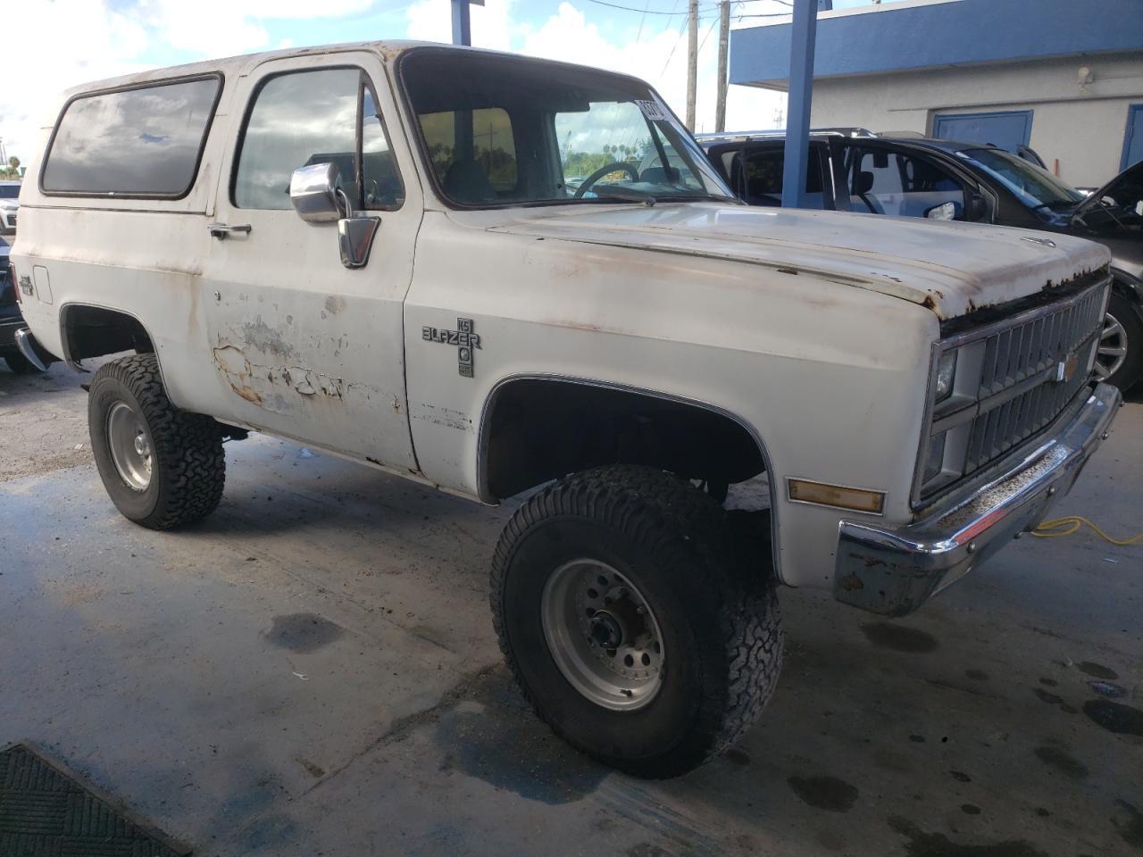 1982 CHEVROLET BLAZER