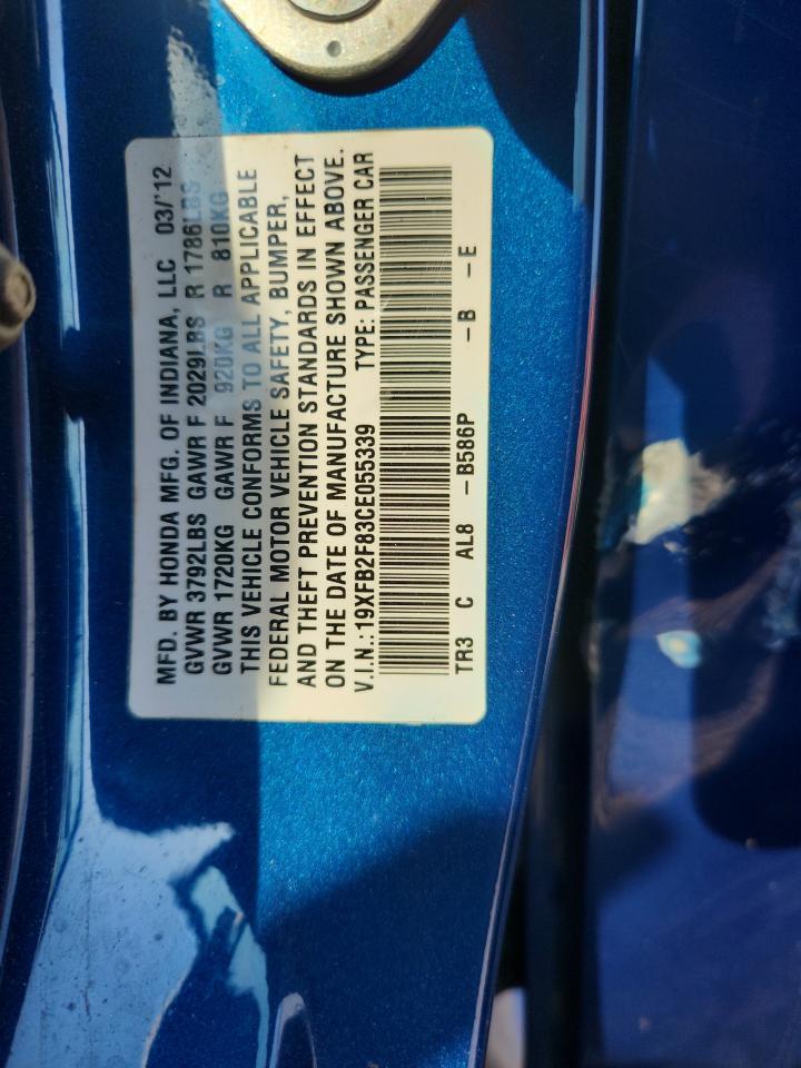 2012 HONDA CIVIC