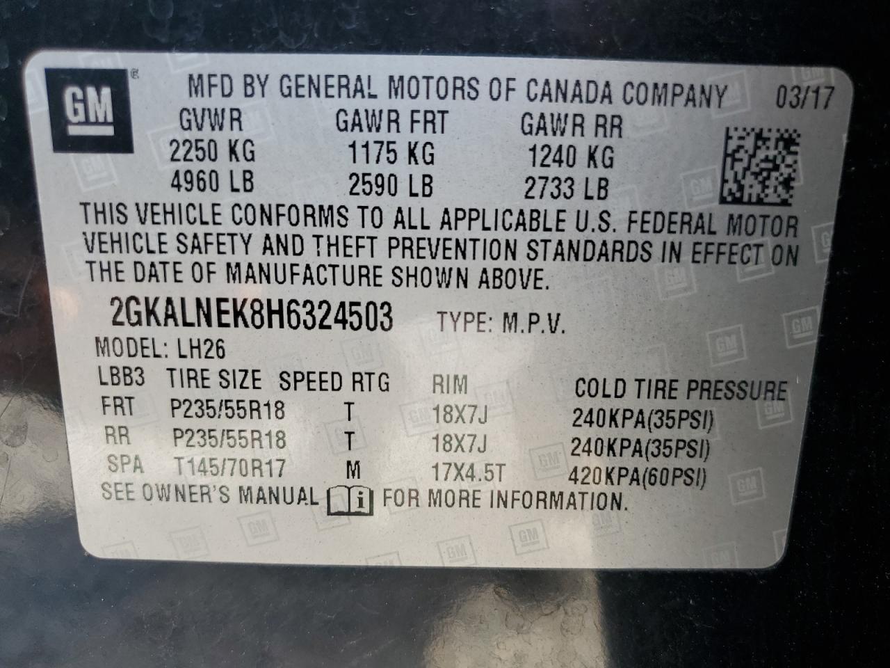 2017 GMC Terrain