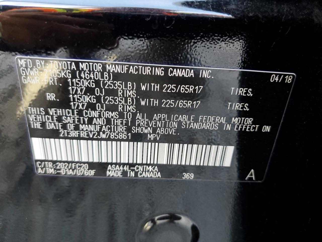 2018 TOYOTA RAV4