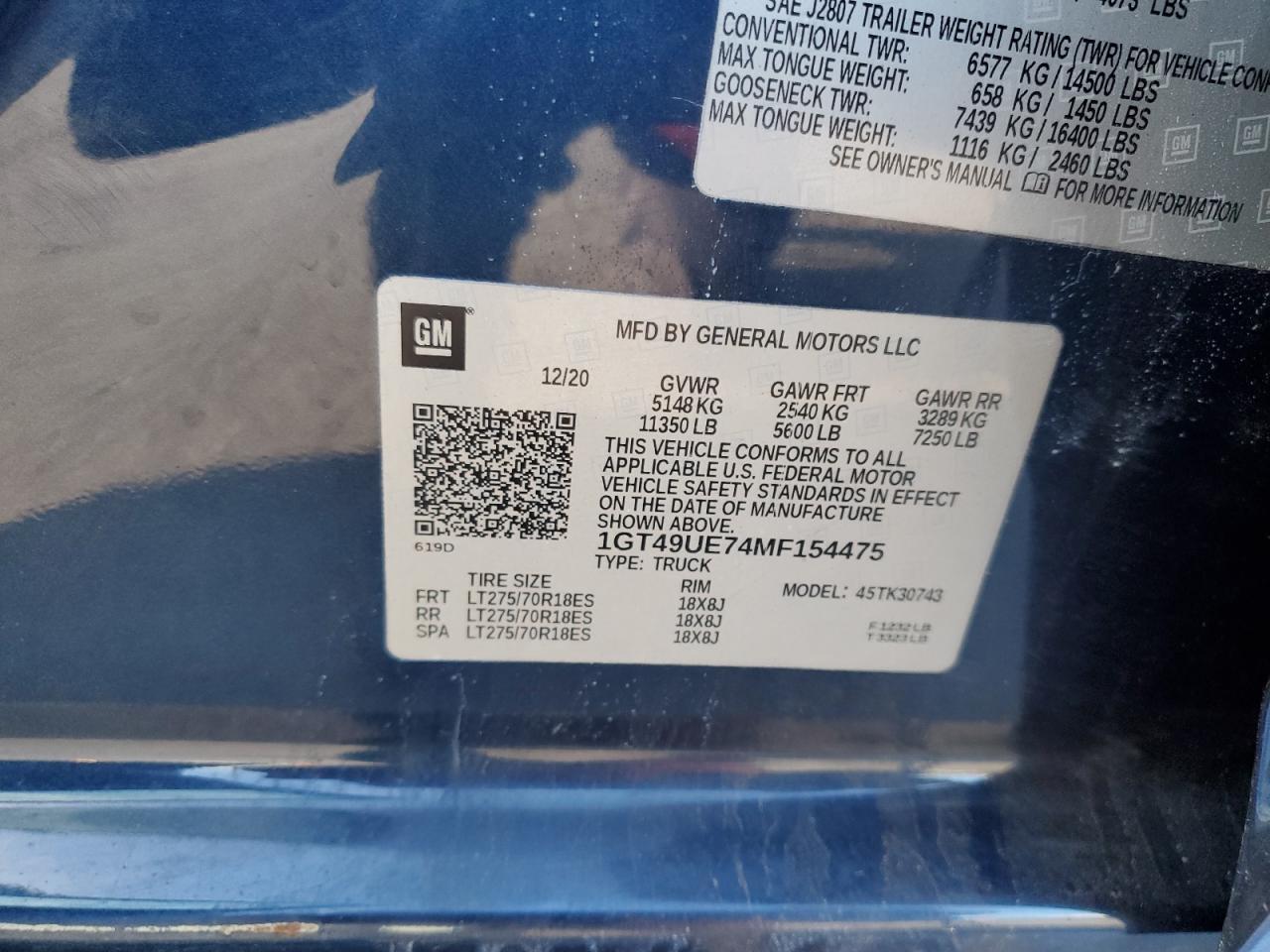2021 GMC Sierra