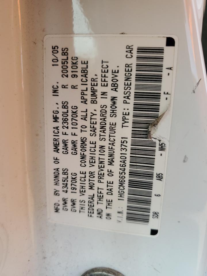 2006 HONDA ACCORD