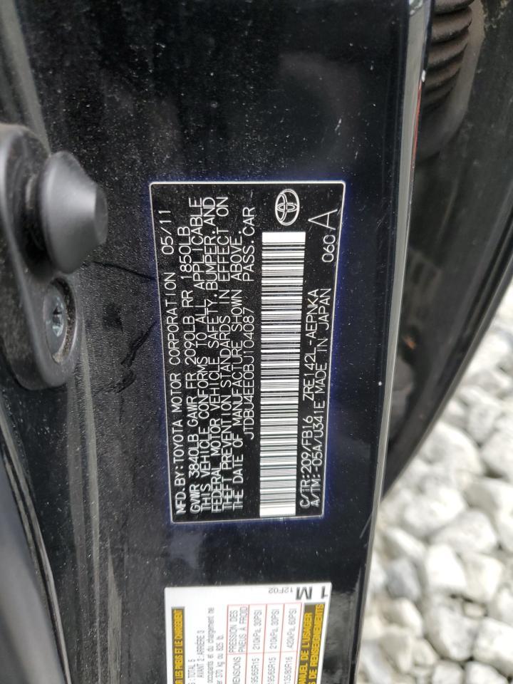 2011 TOYOTA COROLLA
