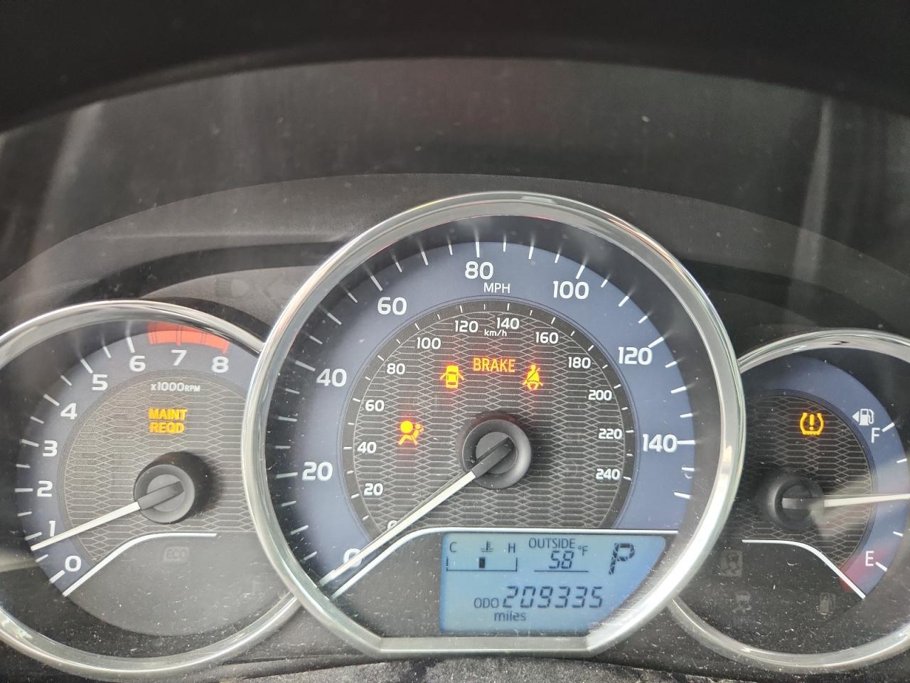 2014 TOYOTA COROLLA