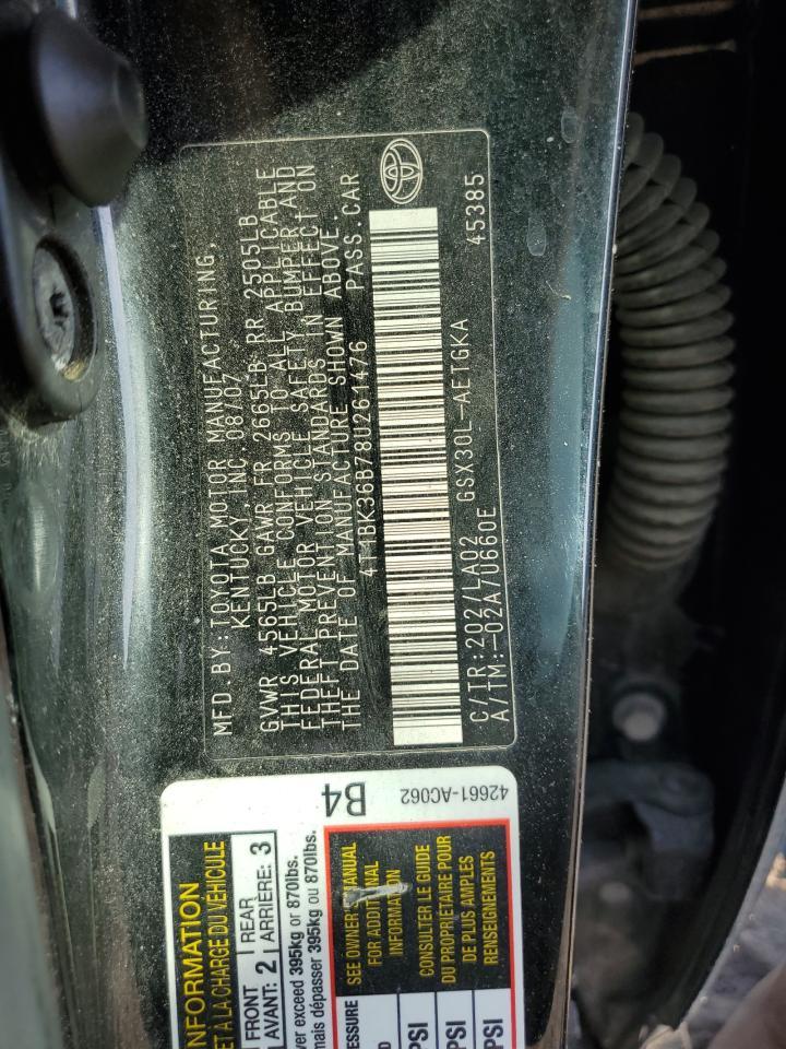 2008 TOYOTA Avalon