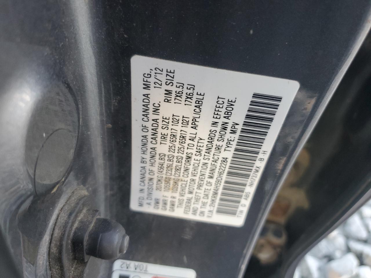2013 HONDA CR-V