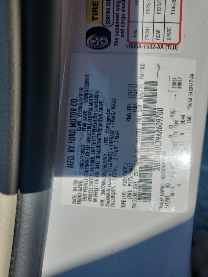 2010 MERCURY Milan