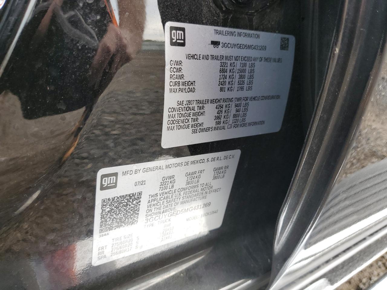 2021 CHEVROLET Silverado