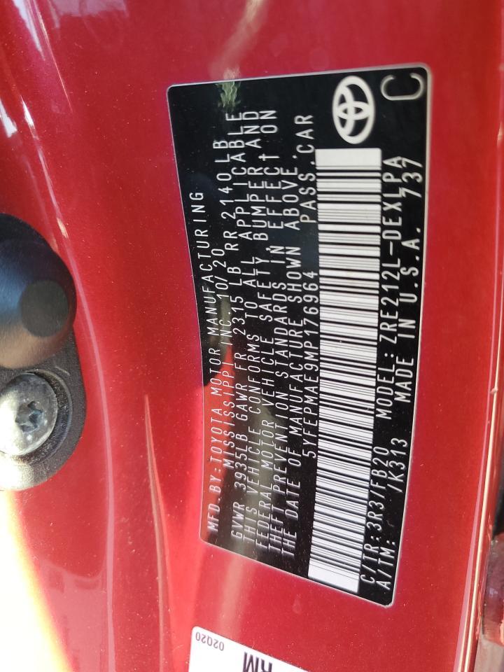 2021 TOYOTA COROLLA