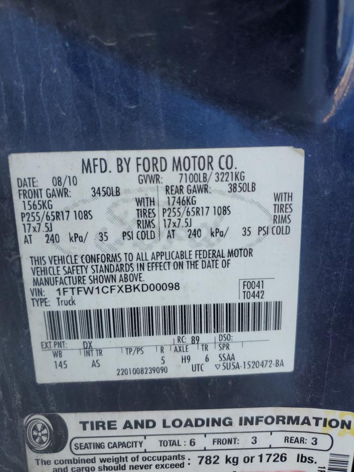 2011 FORD F-150