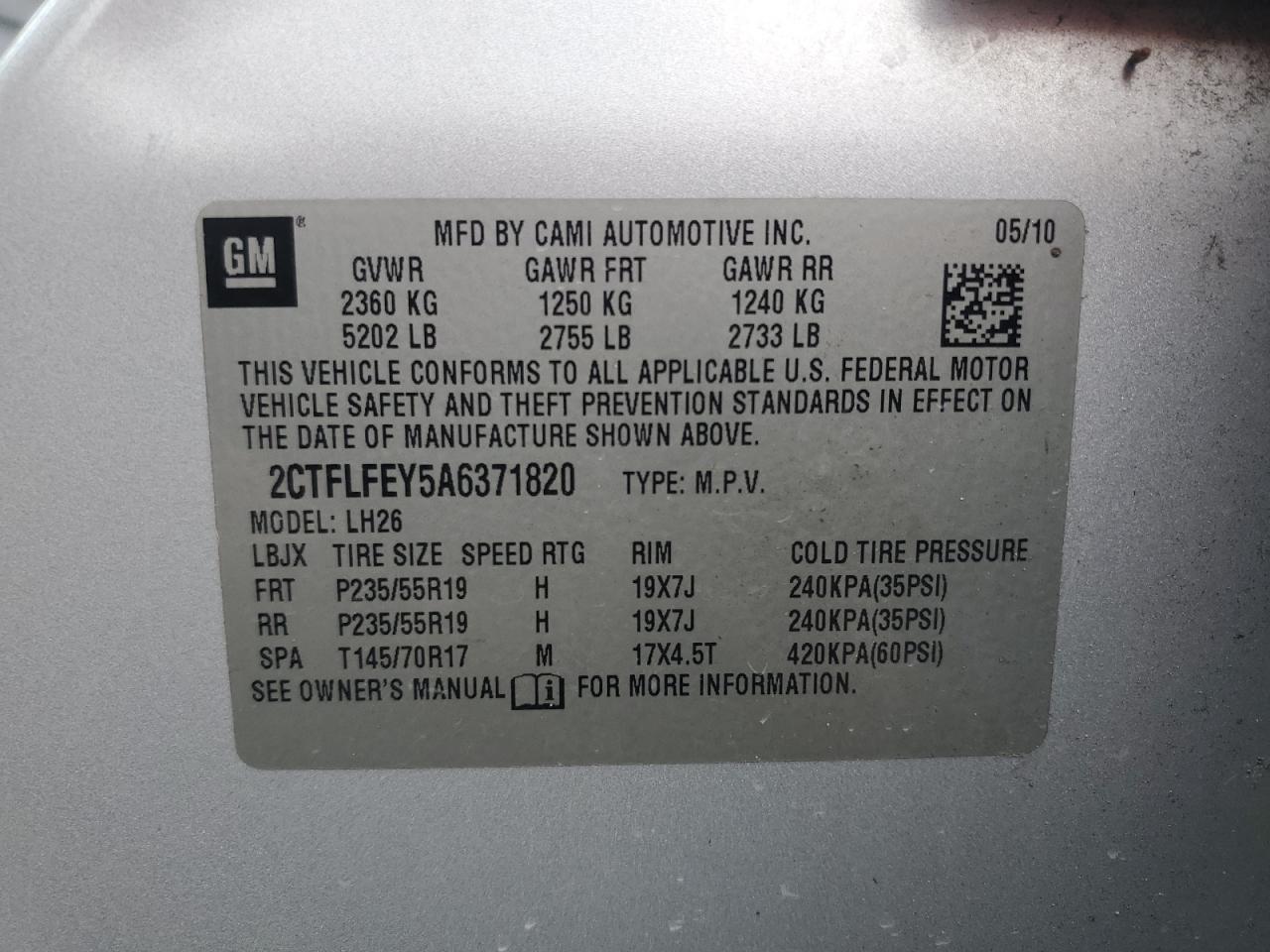 2010 GMC Terrain