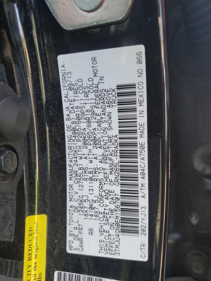 2014 TOYOTA TACOMA