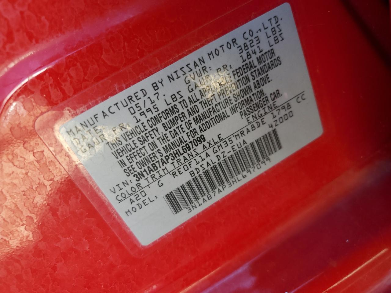 2017 NISSAN SENTRA