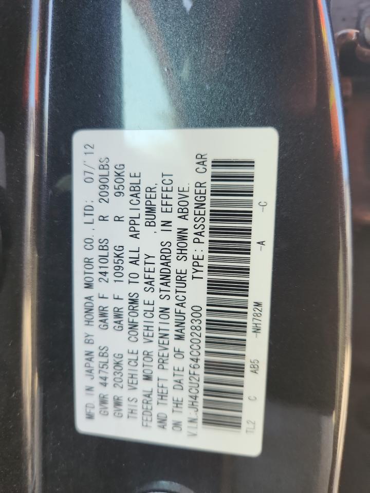 2012 ACURA TSX