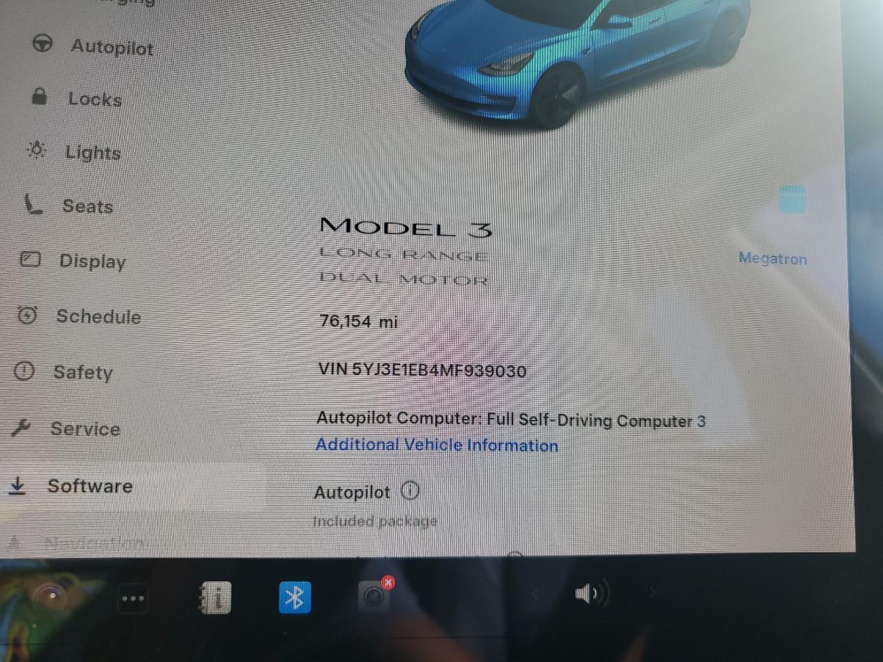 2021 TESLA MODEL 3