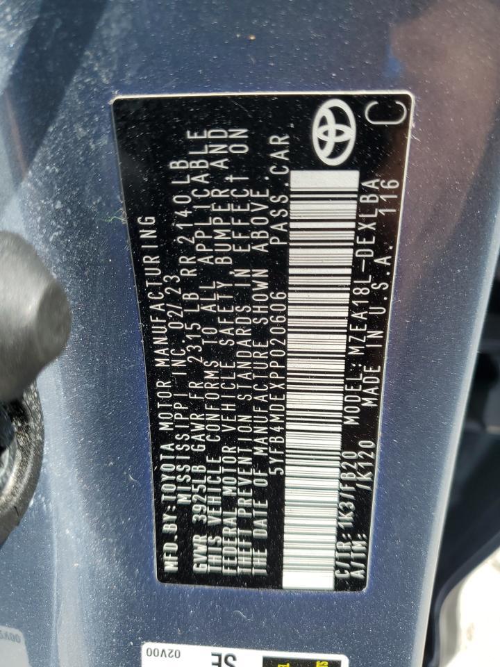 2023 TOYOTA COROLLA