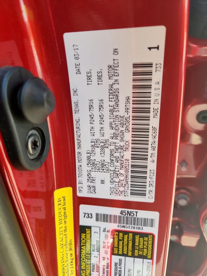 2017 TOYOTA TACOMA