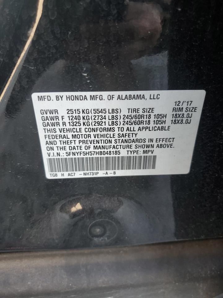 2017 HONDA PILOT