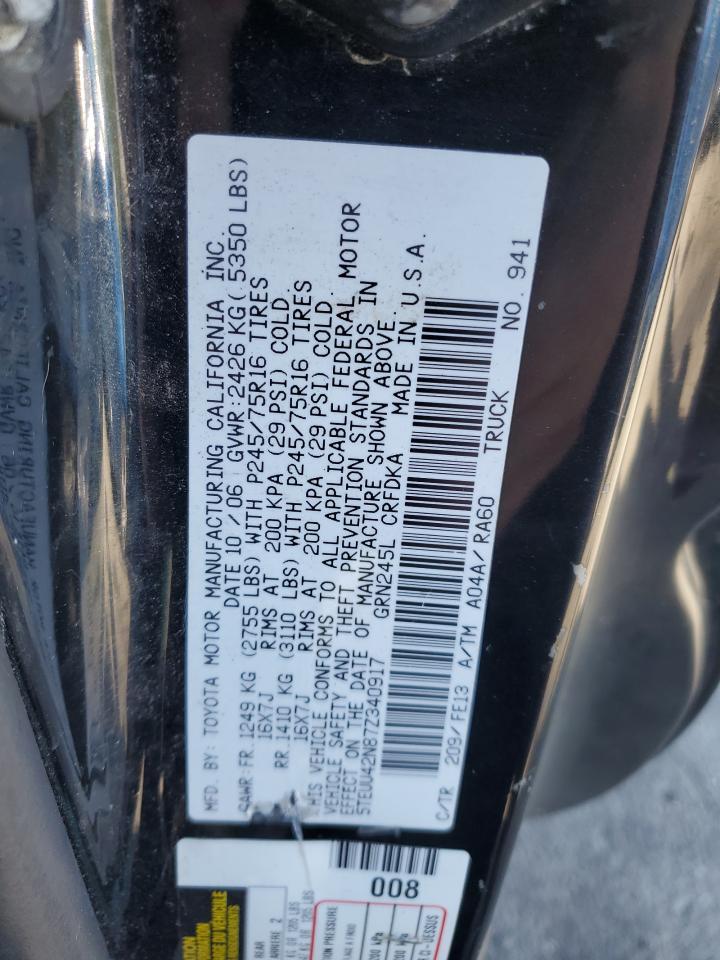 2007 TOYOTA TACOMA