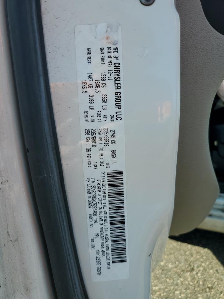 2012 DODGE GRAND CARAVAN