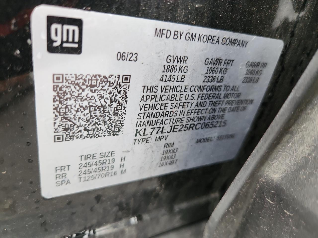 2024 CHEVROLET TRAX