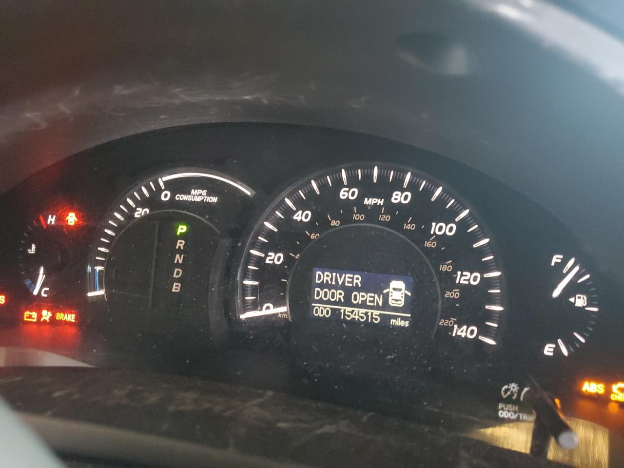 2008 TOYOTA CAMRY