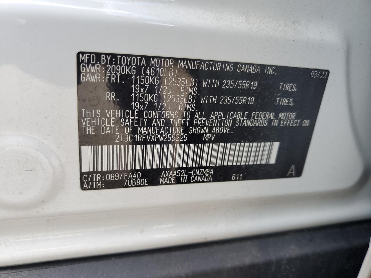 2023 TOYOTA RAV4