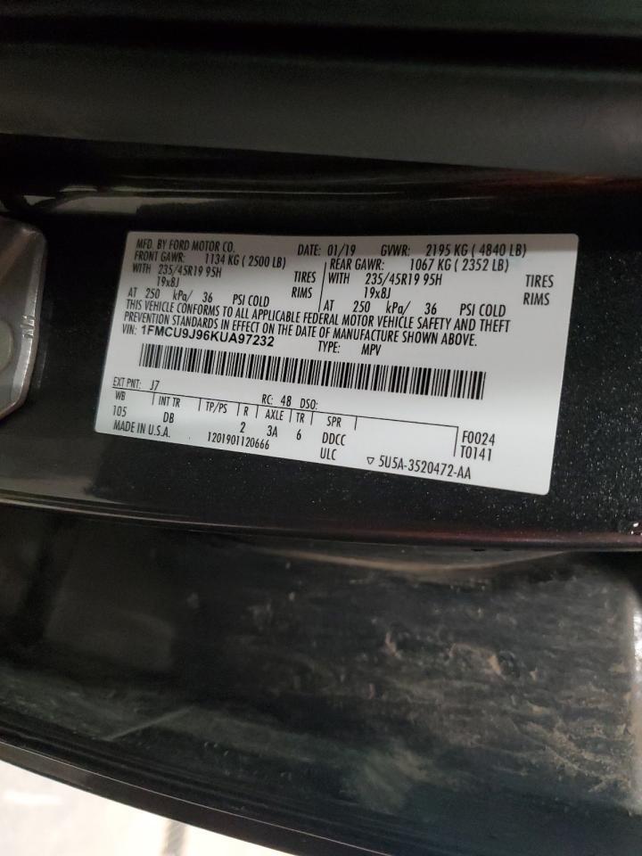 2019 FORD ESCAPE