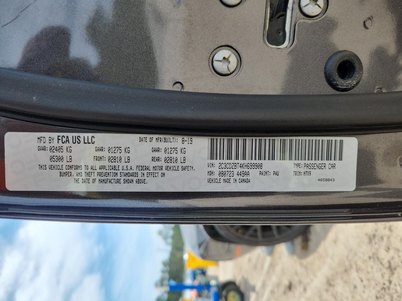 2019 DODGE Challenger