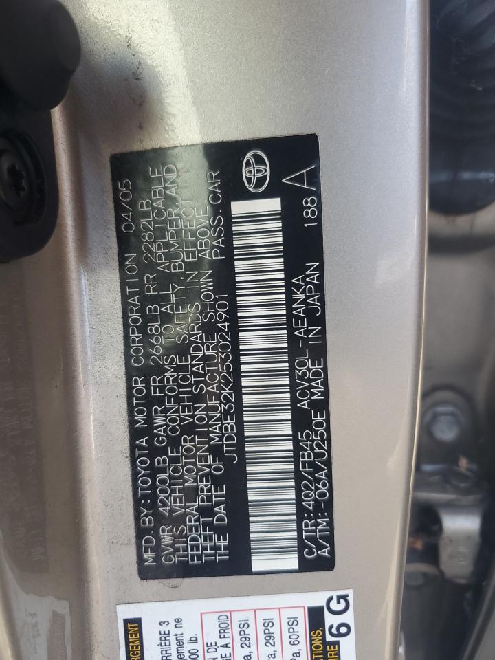 2005 TOYOTA CAMRY