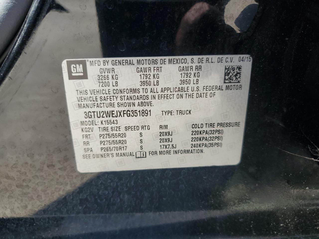 2015 GMC Sierra