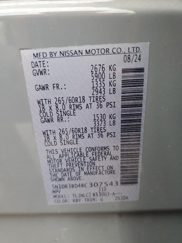 2024 NISSAN PATHFINDER