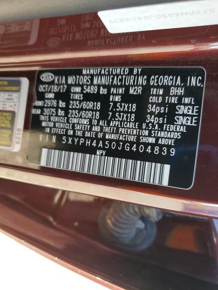 2018 KIA SORENTO