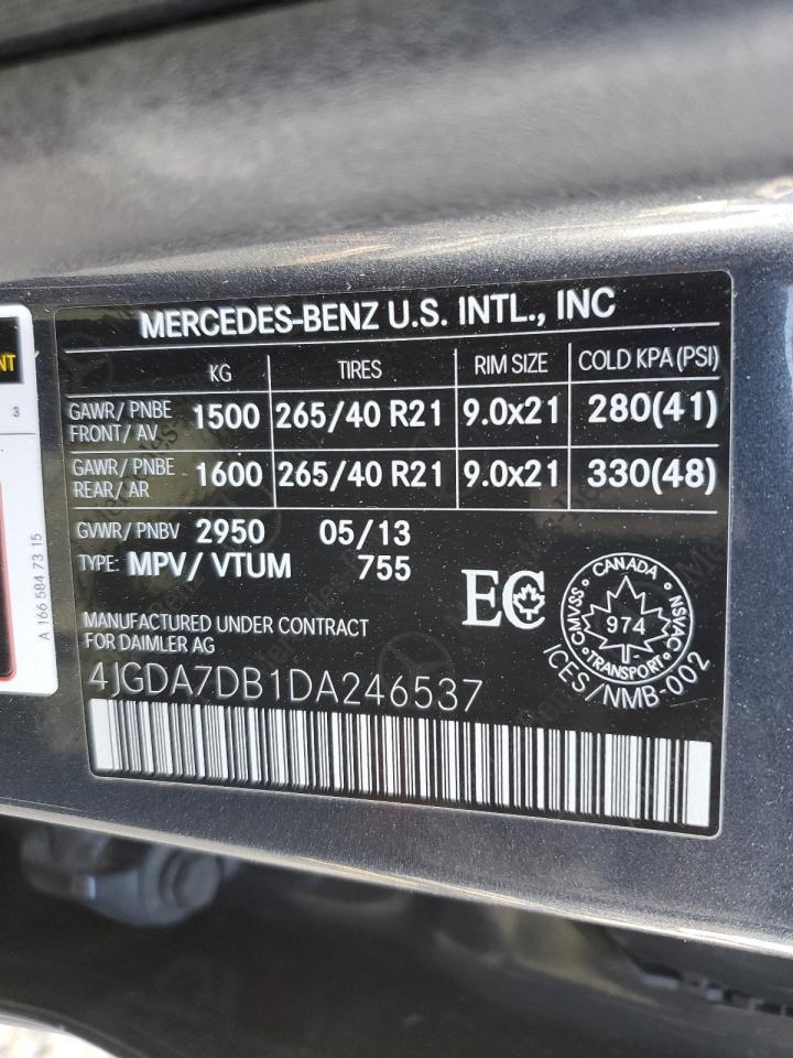 2013 MERCEDES-BENZ ML-Class