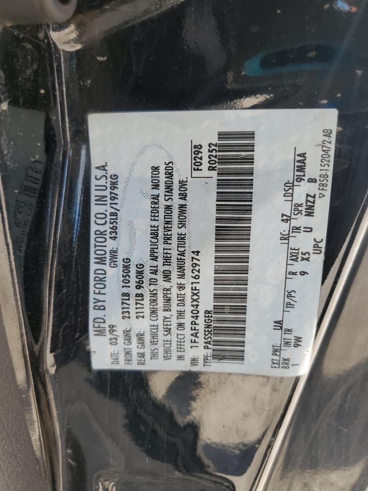 1999 FORD MUSTANG
