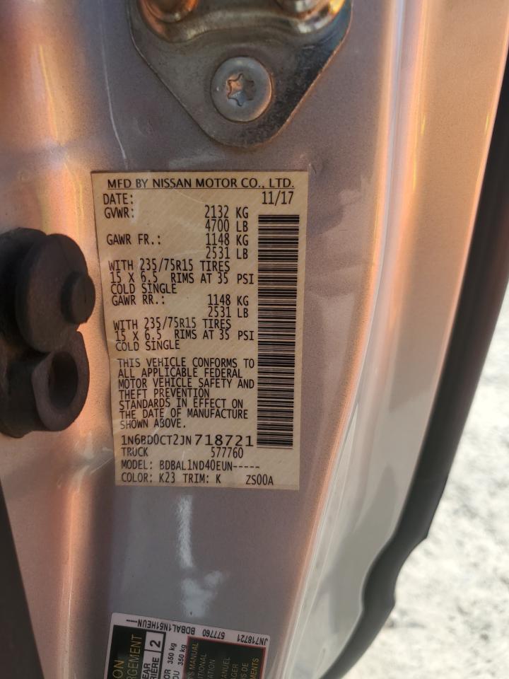 2018 NISSAN Frontier