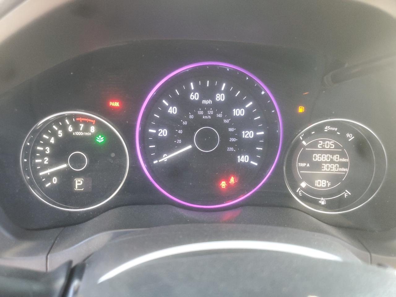2019 HONDA HR-V