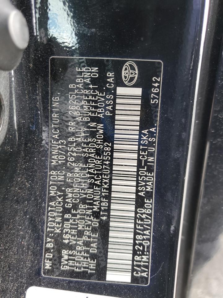 2014 TOYOTA CAMRY