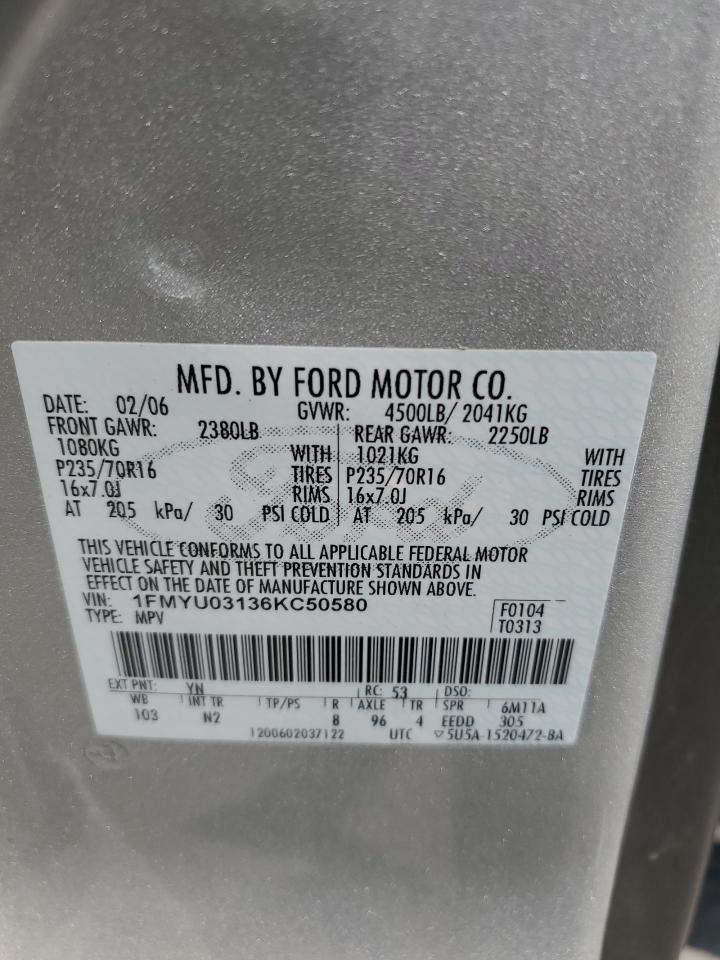 2006 FORD ESCAPE