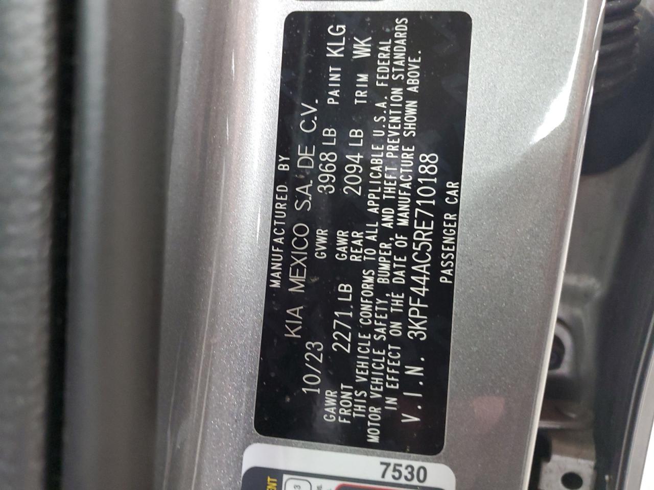 2024 KIA FORTE