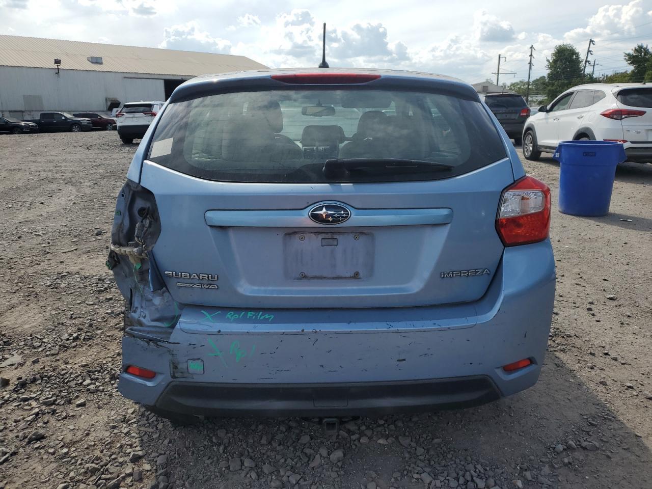 2012 SUBARU IMPREZA