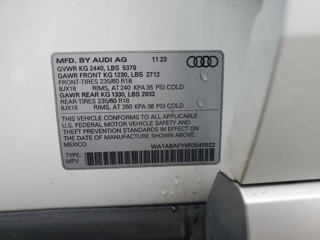 2024 AUDI Q5