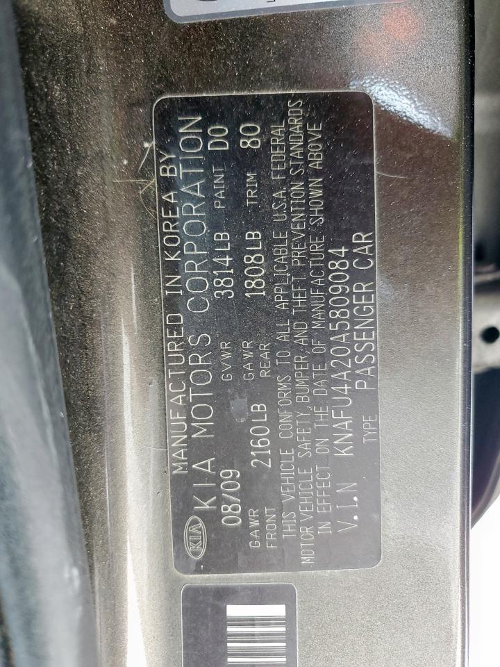 2010 KIA FORTE