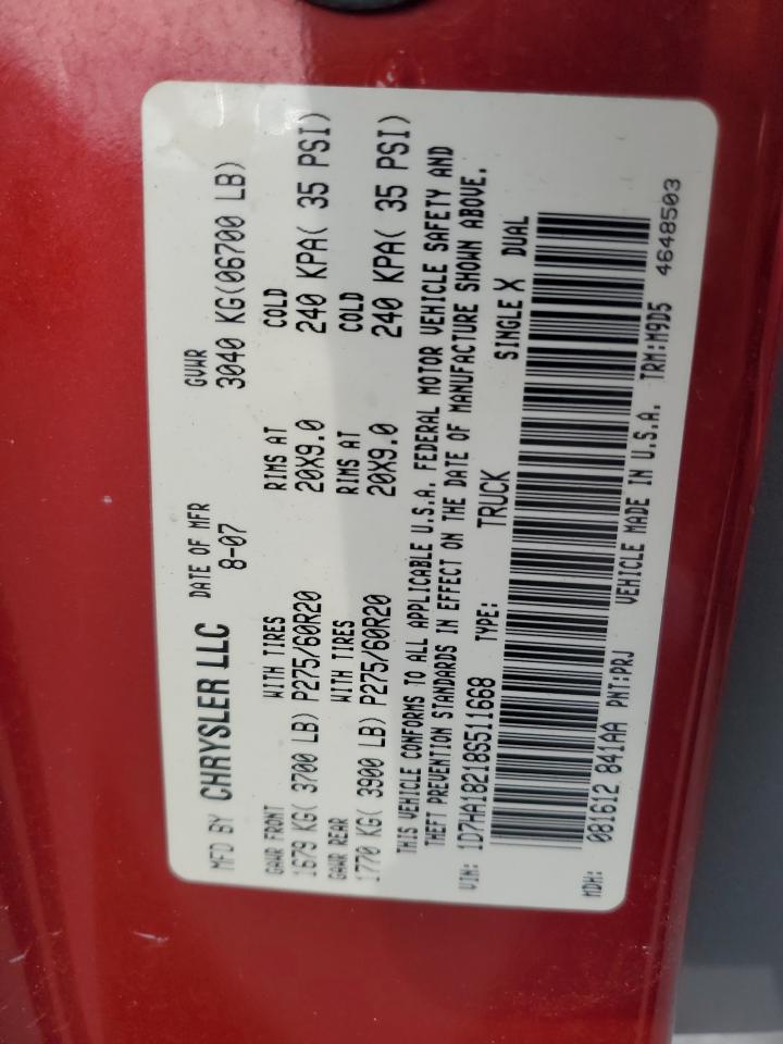 2008 DODGE RAM 1500