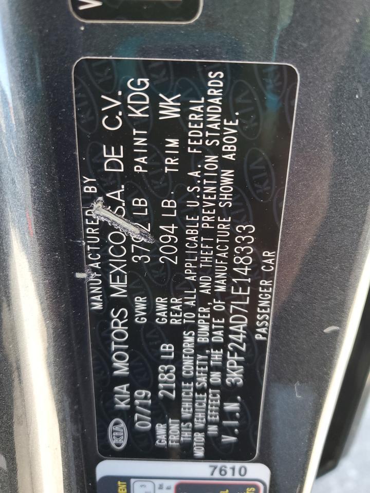 2020 KIA FORTE