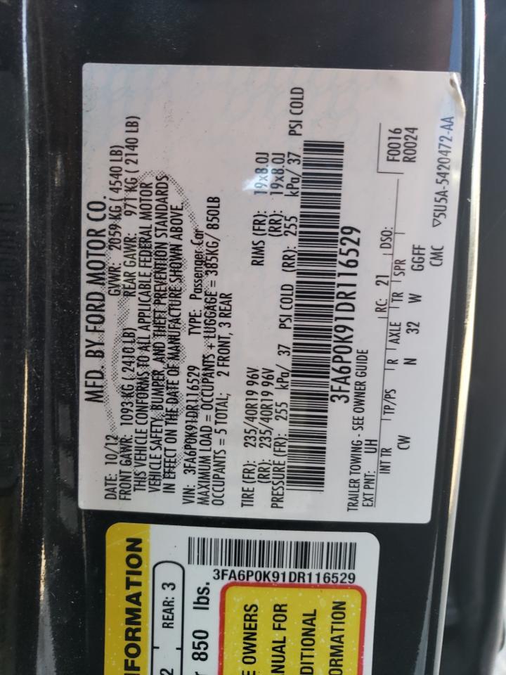 2013 FORD FUSION