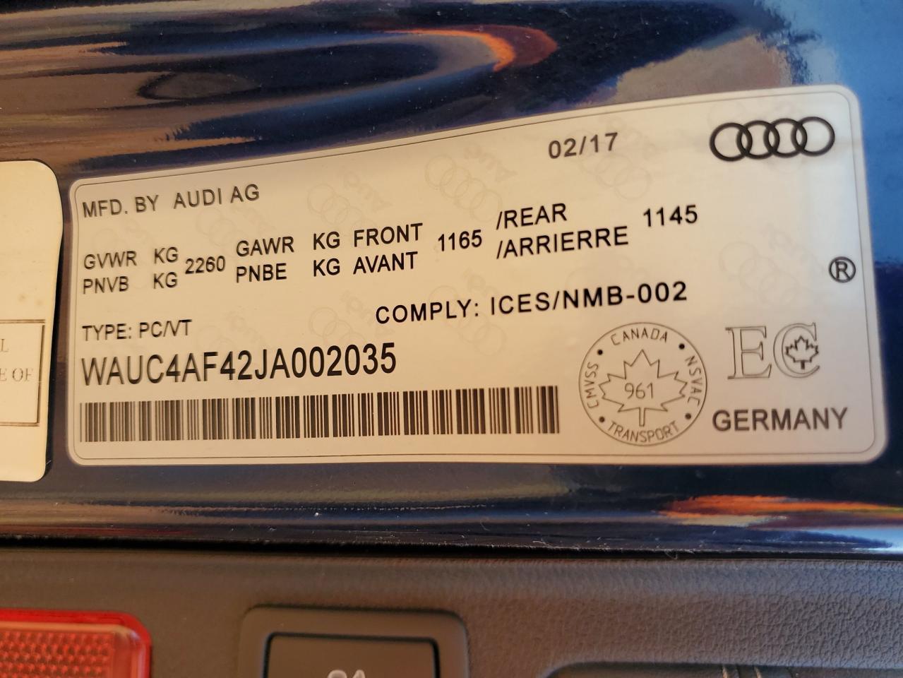 2018 AUDI S4