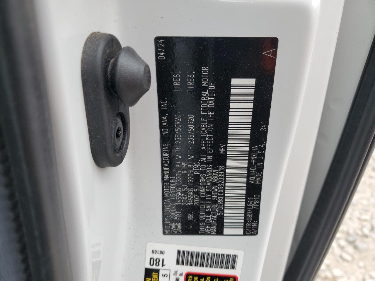 2024 TOYOTA SIENNA