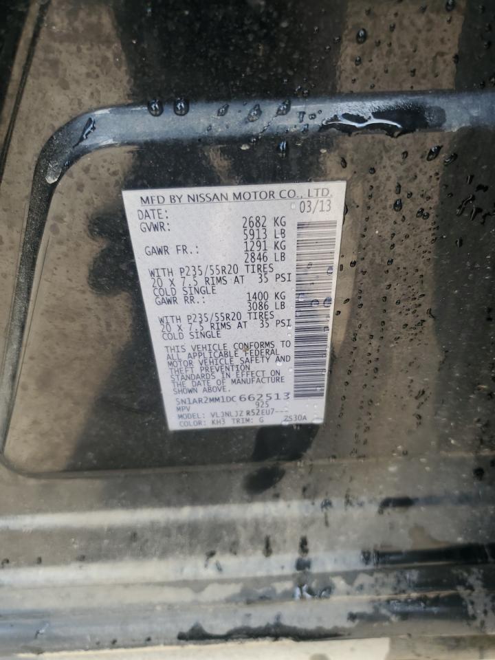 2013 NISSAN PATHFINDER