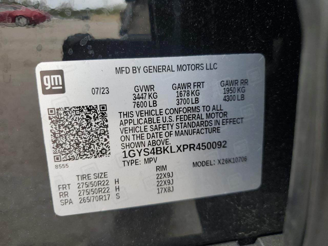 2023 CADILLAC ESCALADE